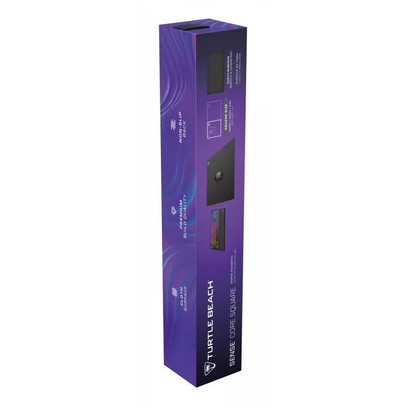 Turtle Beach Sense Core Square Gaming Mousepad Μαύρο