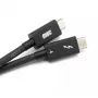 Καλώδιο Thunderbolt OWC OWCCBLTB4C2.0M 2m 40 Gbit/s Μαύρο