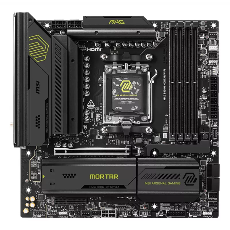 MSI MAG B850M MORTAR WIFI Μητρική AMD B850 Socket AM5 micro ATX