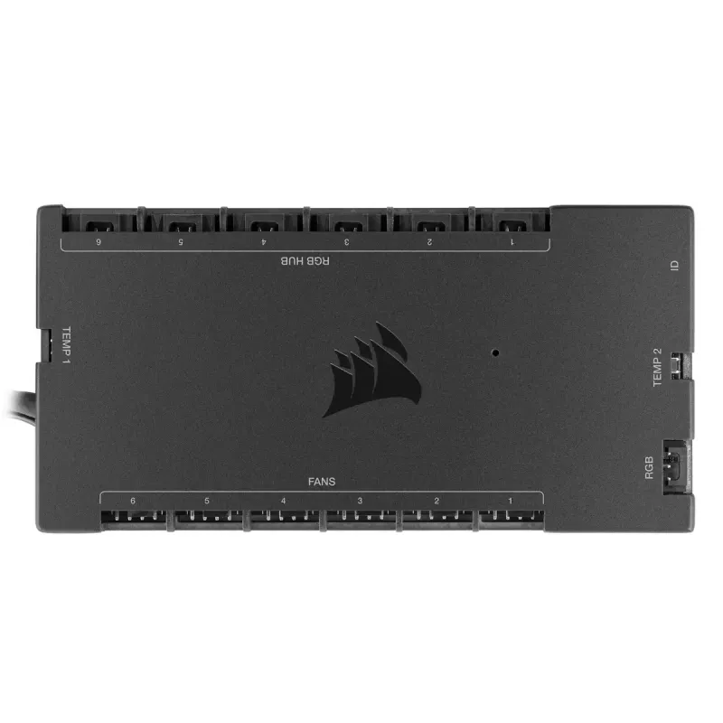 Ρυθμιστής στροφών ανεμιστήρα Corsair iCUE Commander Core XT