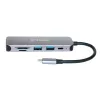 D-Link 5-in-1 Hub USB-C με αναγνώστη καρτών DUB-2325 USB Type-C Γκρι