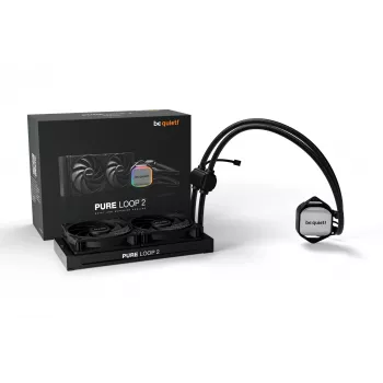 be quiet! Pure Loop 2 | 240mm Επεξεργαστής All-in-One-Υγρόψυξη 12 cm Μαύρο 1 τεμ.