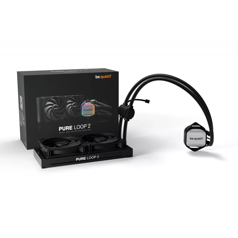 be quiet! Pure Loop 2 | 240mm Επεξεργαστής All-in-One-Υγρόψυξη 12 cm Μαύρο 1 τεμ.