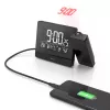 Hama Plus Charge Ψηφιακό ξυπνητήρι μαύρο