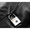 Technaxx έξυπνο λουκέτο με δακτυλικό αποτύπωμα, ασημί