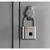Technaxx έξυπνο λουκέτο με δακτυλικό αποτύπωμα, ασημί
