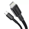 Καλώδιο Lightning Baseus CATLGD-A01 2m μαύρο