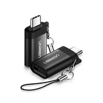 Ugreen 50283 προσαρμογέας καλωδίου USB-C USB-A μαύρο