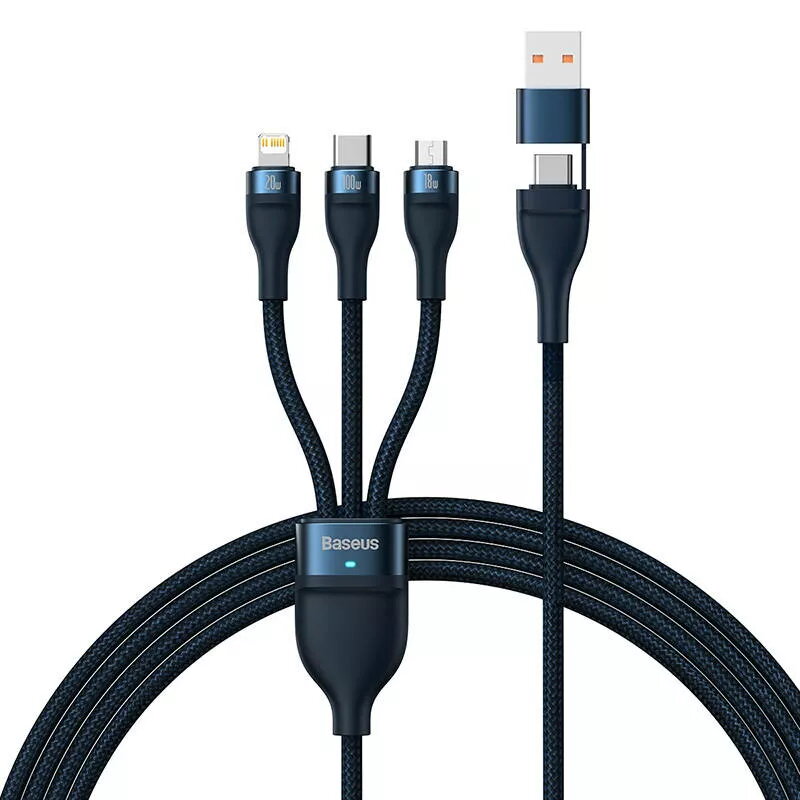 Καλώδιο USB Type-C σε USB Type-A Baseus Flash Series II 100W 1,2m