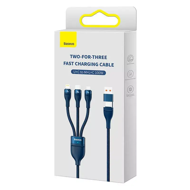 Καλώδιο USB Type-C σε USB Type-A Baseus Flash Series II 100W 1,2m