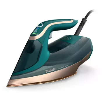 Σίδερο ατμού Philips DST8030/70 – 3000 W, SteamGlide Elite πλάκα σιδερώματος, 0,35 l δεξαμενή νερού, 1,78 kg, κάθετος ατμός, πράσινο