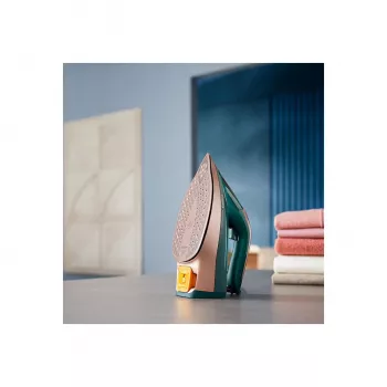 Σίδερο ατμού Philips DST8030/70 – 3000 W, SteamGlide Elite πλάκα σιδερώματος, 0,35 l δεξαμενή νερού, 1,78 kg, κάθετος ατμός, πράσινο