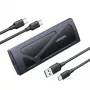 Θήκη SSD Ugreen 15512 M.2 10 Gbit/s Μαύρο Γκρι