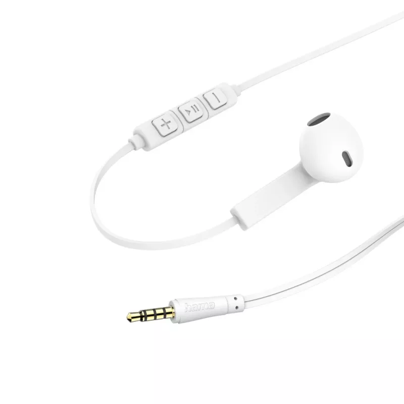 Hama Advance Headset Ενσύρματο In-Ear Κλήσεις/Μουσική Λευκό