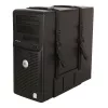 Techly 102239 πλαϊνή βάση για κουτί υπολογιστή, μαύρη