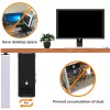 Techly 102239 πλαϊνή βάση για κουτί υπολογιστή, μαύρη