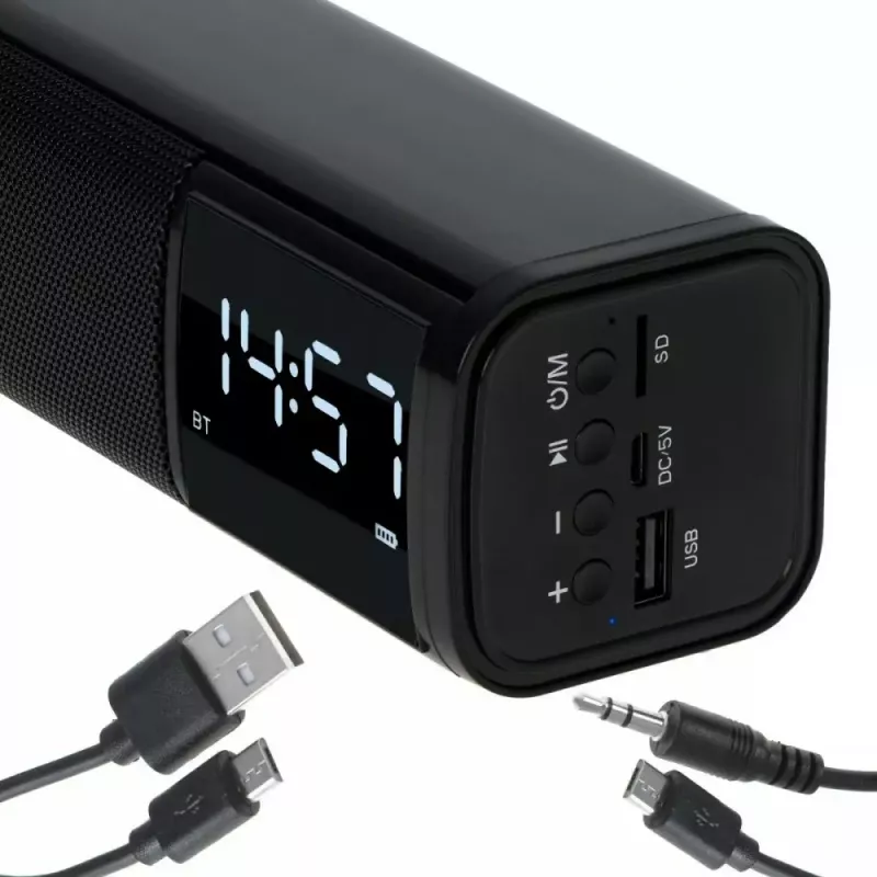 Φορητό ηχείο Bluetooth Adler AD 1191 5W, ασύρματο, συμπαγές, μαύρο
