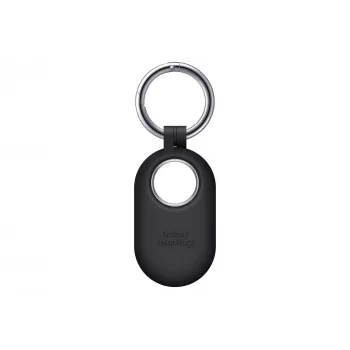 Samsung EF-PT560CBEGWW θήκη σιλικόνης για Galaxy SmartTag2 με δαχτυλίδι καραμπίνερ, μαύρη