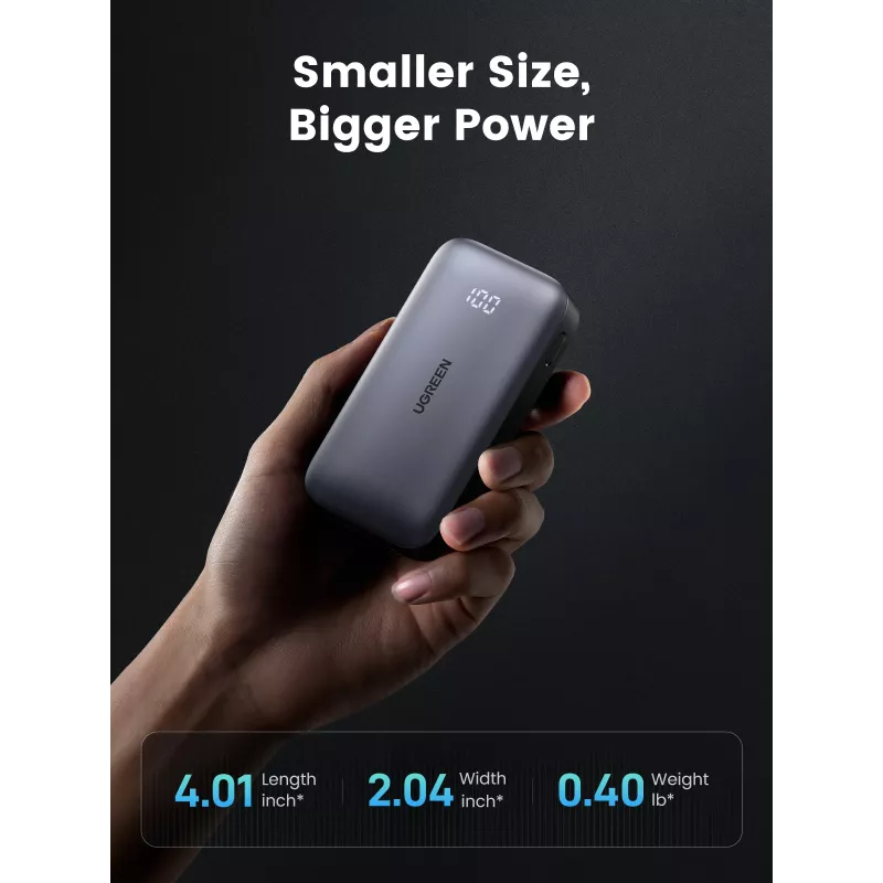 Φορητό powerbank Ugreen 10000mAh Mini Quick Charging 30W