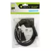 Σειριακό καλώδιο Techly IDATA-USB2-SER-1 μαύρο 1,5 m USB Type-A DB-9