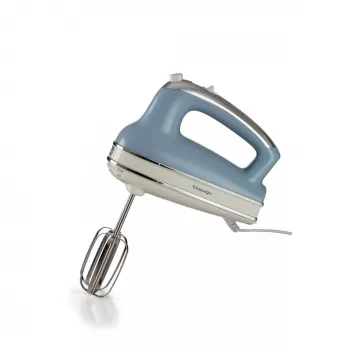 Μίξερ Ariete 1548 Vintage, 450W, 5 ταχύτητες, λειτουργία turbo, 2 χτυπητήρια, γαλάζιο