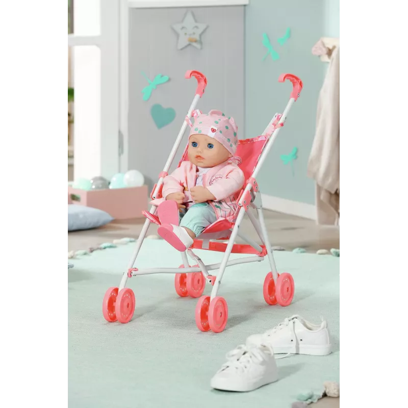 Καρότσι κούκλας ZAPF Baby Annabell Active Stroller, πλαστικό, πολύχρωμο, από 3 ετών