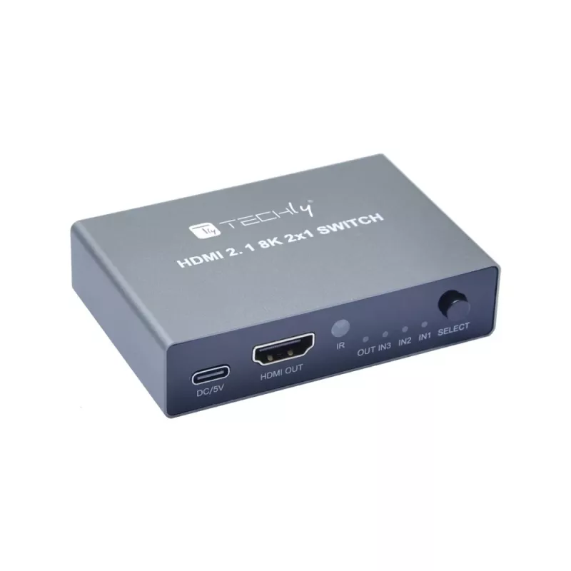 Διακόπτης βίντεο Techly IDATA HDMI-2138KT HDMI 60Hz 2m