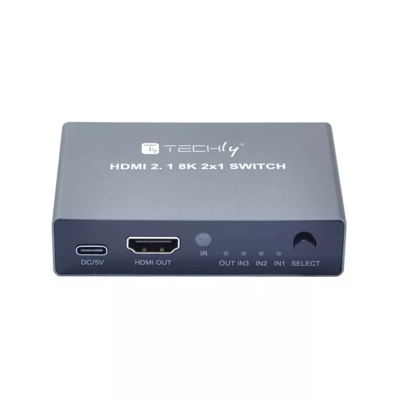Διακόπτης βίντεο Techly IDATA HDMI-2138KT HDMI 60Hz 2m