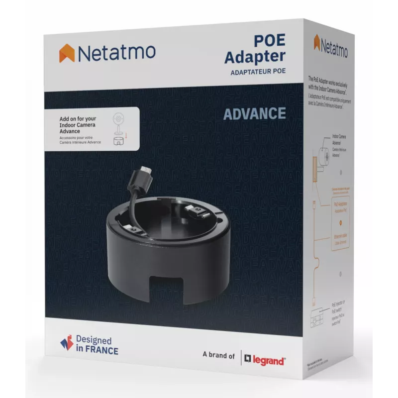 Netatmo NPC-POE-B Αξεσουάρ κάμερας ασφαλείας Προσαρμογέας PoE