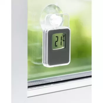 Hama 00186397 Θερμόμετρο περιβάλλοντος Ηλεκτρονικό θερμόμετρο περιβάλλοντος Εσωτερικού/Εξωτερικού χώρου Γκρι