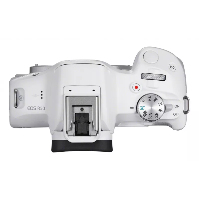 Φωτογραφική μηχανή MILC Canon EOS R50 λευκή 24,2 MP 4K Ultra HD