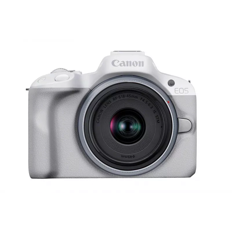Φωτογραφική μηχανή MILC Canon EOS R50 λευκή 24,2 MP 4K Ultra HD