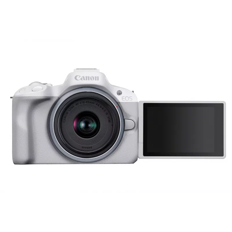 Φωτογραφική μηχανή MILC Canon EOS R50 λευκή 24,2 MP 4K Ultra HD