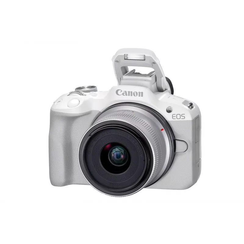 Φωτογραφική μηχανή MILC Canon EOS R50 λευκή 24,2 MP 4K Ultra HD