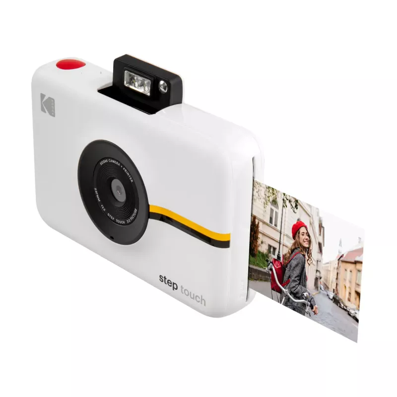Εκτυπωτής άμεσης φωτογραφίας Kodak Step Touch 50 x 76 mm λευκός