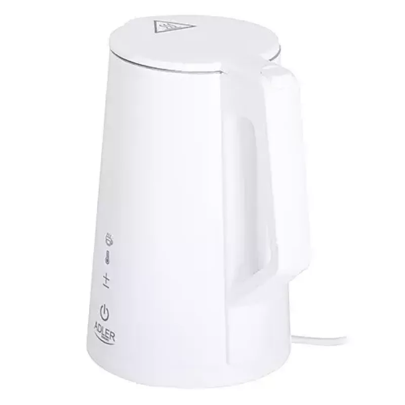 Ηλεκτρικός βραστήρας Adler 1,7 l 1850 W λευκός