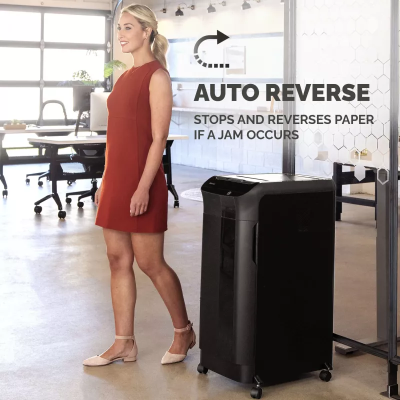 Fellowes AutoMax 600M καταστροφέας εγγράφων μικροκοπής 60 dB 23 cm μαύρο