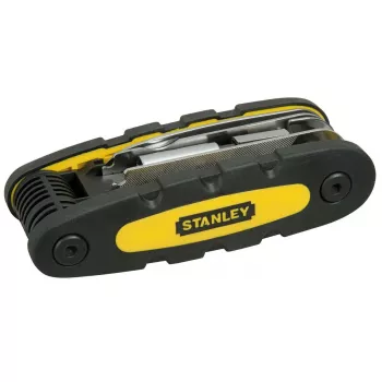 Πολυεργαλείο STANLEY 14 σε 1 πτυσσόμενο εργαλείο ασφάλισης, μαύρο/κίτρινο, 14 λειτουργίες
