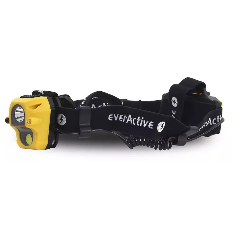Φακός κεφαλής Everactive HL250 LED 3W κίτρινος