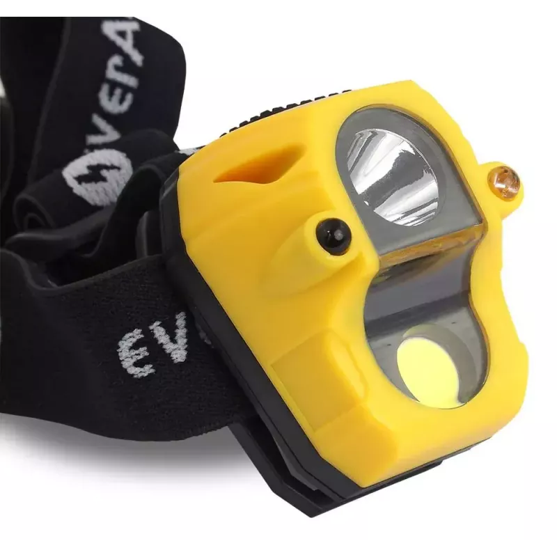 Φακός κεφαλής Everactive HL250 LED 3W κίτρινος