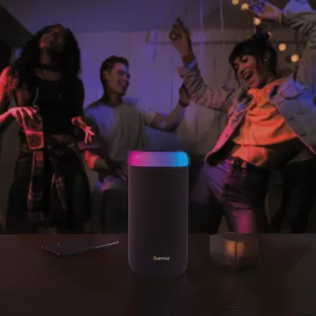 Hama Shine 2.0 στερεοφωνικό φορητό ηχείο μαύρο 30 W