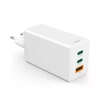 Hama 00201997 φορητός φορτιστής laptop, smartphone, tablet λευκό AC ταχεία φόρτιση εσωτερικού χώρου
