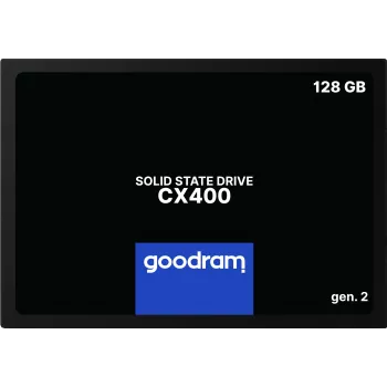 SSD 2,5 ιντσών SATA III GOODRAM SSDPR-CX400-128-G2 — 128 GB, 550/460 MB/s, 3D TLC NAND