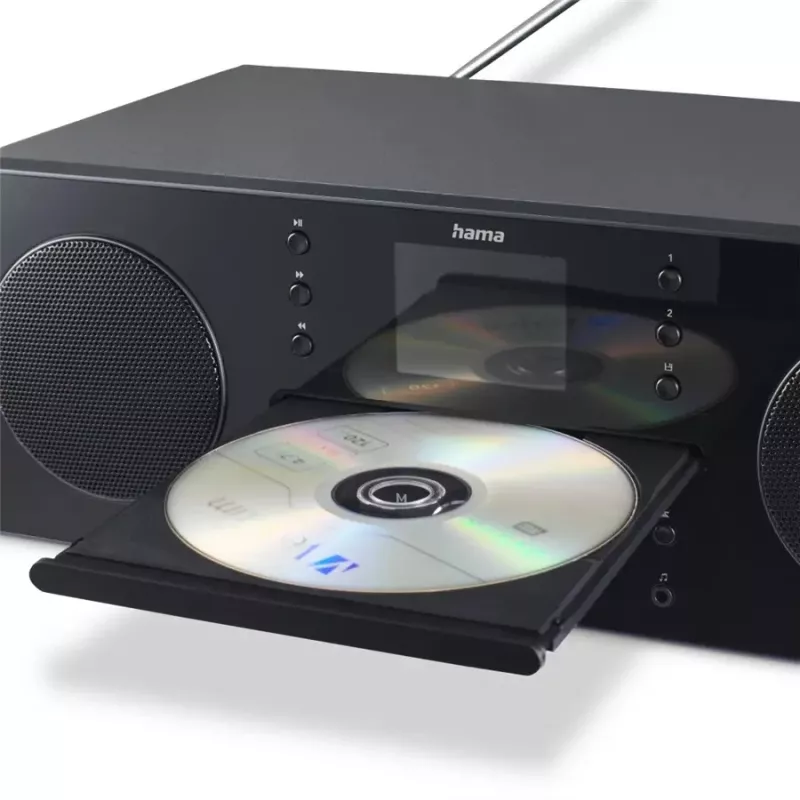 Hama DIR1570CBT μαύρο, γκρι φορητό CD player