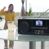 Hama DIR1570CBT μαύρο, γκρι φορητό CD player