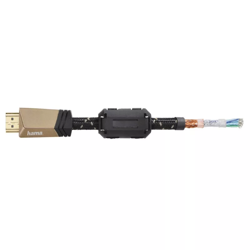 Hama 00205025 Καλώδιο HDMI 1,5 m HDMI Type-A (Standard) μπρονζέ