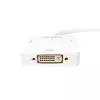 LogiLink CV0045A αντάπτορας Mini DisplayPort σε HDMI/DVI/DisplayPort, 4K, 0,15 m, λευκός