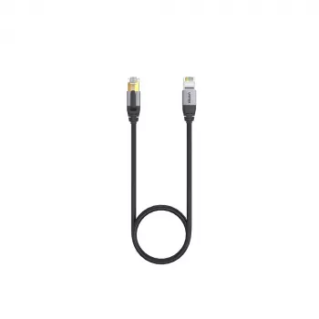 Καλώδιο δικτύου UNITEK C18149AGY03-2M RJ-45 Cat8 2m μαύρο