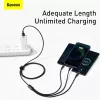 Καλώδιο USB 3-in-1 Baseus Tungsten Gold CAMLTWJ-01