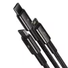 Καλώδιο USB 3-in-1 Baseus Tungsten Gold CAMLTWJ-01